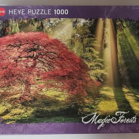 Puzzle box Magic Forests with 1000 pieces - Picture 2 of 4